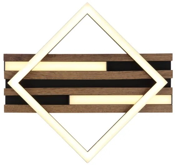 Plafonieră LED Globo 67344D OBRIEN LED/19W/230V 3000K 31x33 cm