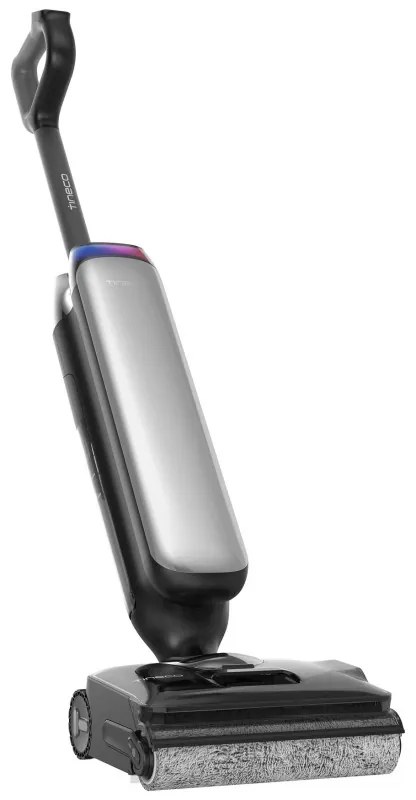 Aspirator vertical Tineco Floor One S9 Artist Premium, 230W, 22000 Pa, Curatare uscata/Umeda, Autonomie 50 min, Senzor iLoop, Gri
