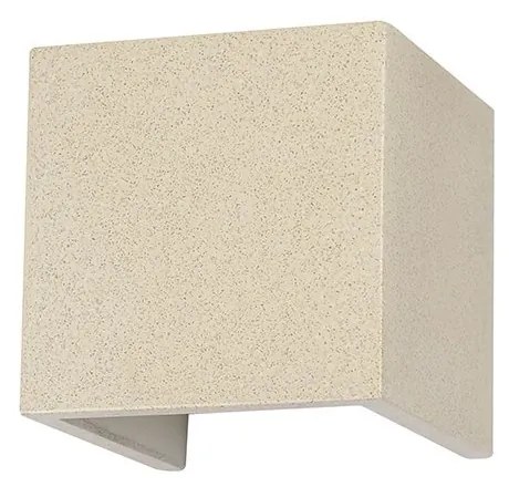 Aplica LED de perete iluminat exterior ambiental IP65 TAOS alba