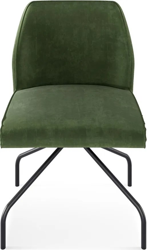 Scaun lemn masiv LOFT cu bază pivotantă, 56 × 83 × 63 cm
