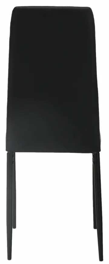 Scaun bucatarie, gri inchis negru, ENRA