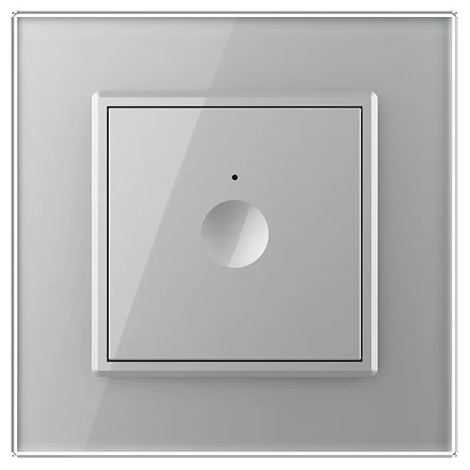 Intrerupator Simplu Cap Scara / Cruce cu Touch LIVOLO cu Rama din Sticla – Protocol Zigbee EC