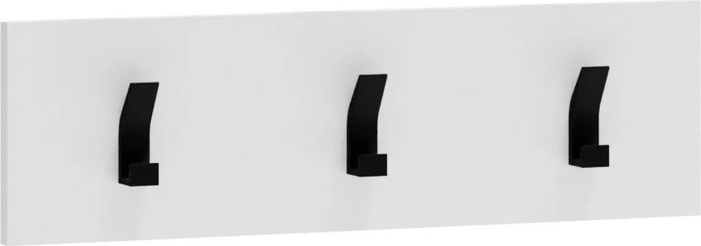 Cuier CLIF W-50, alb, PAL laminat, 50x15 cm