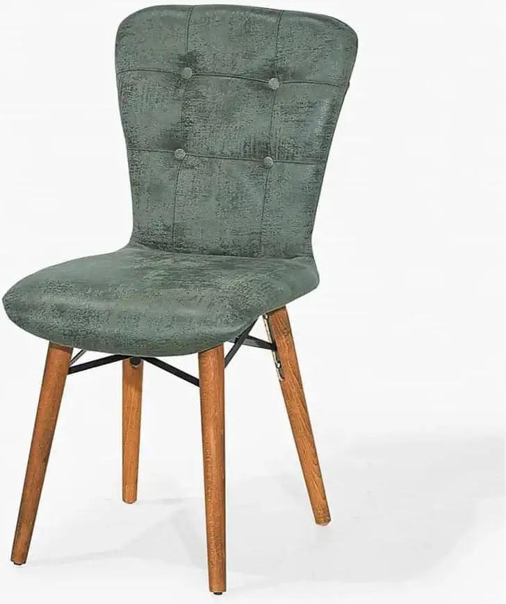 Scaun living tapitat verde Beluga Homs