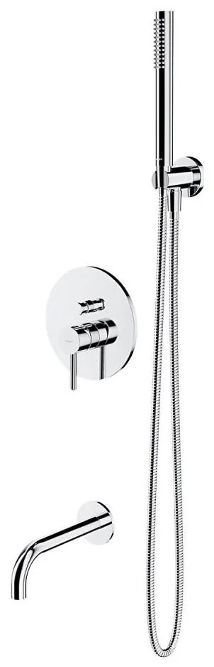 OMNIRES SYSYW01CR - Set cadă cu baterie încastrată Y crom lucios