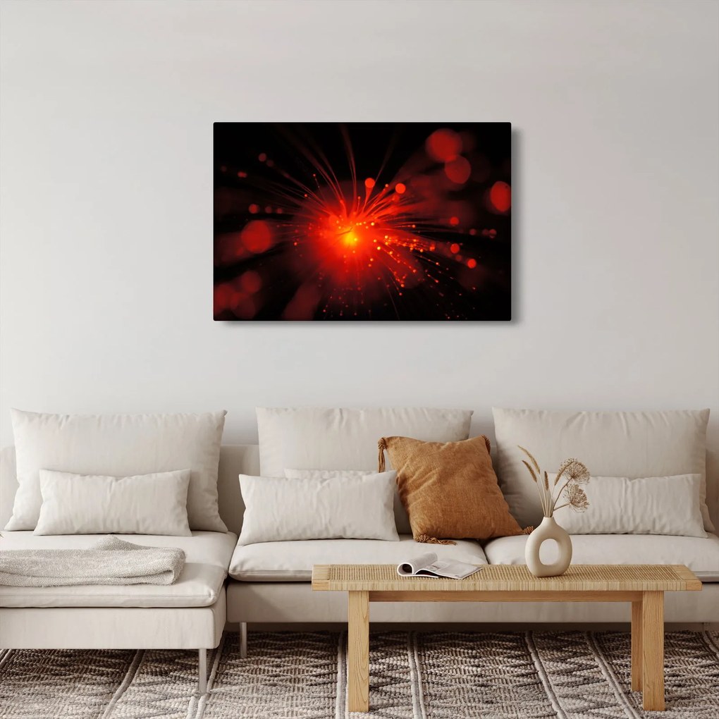 Tablou cu abstacție sclipire (90x60 cm)