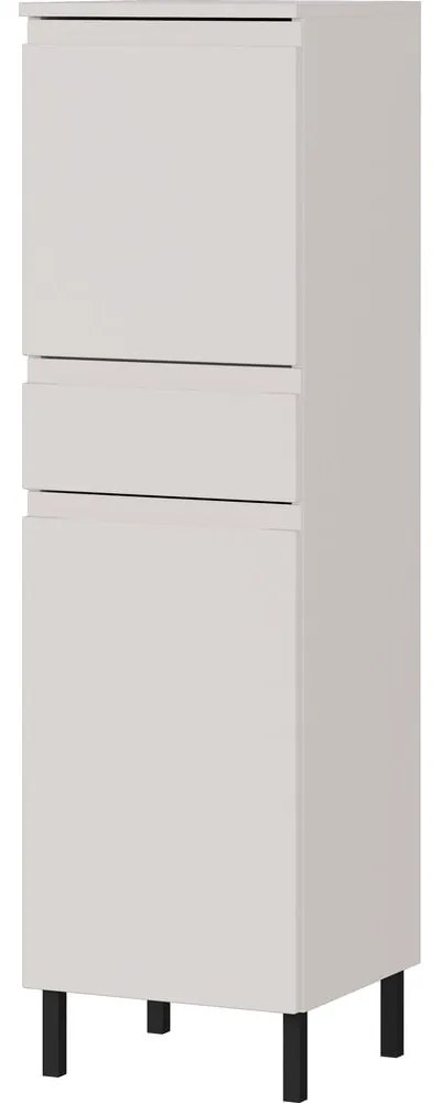 Dulap de baie crem înalt, îngust 34x120 cm Salinas – Germania