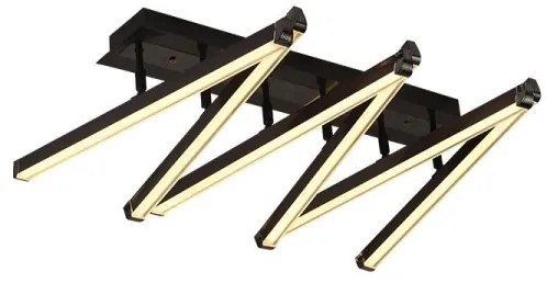 Lustră LED dimabilă aplicată LED/75W/230V 3000-6500K + telecomandă