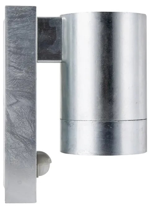 Aplica Perete Exterior, Protectie IP54, Senzor de miscare, Tin Maxi Galvanizat