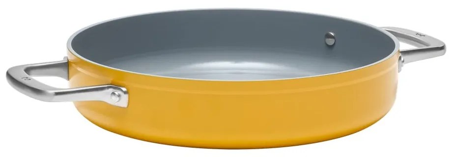 Tigaie cu capac/cu suprafață ceramică ø 28 cm tegame Meda 3.0 – FABINI