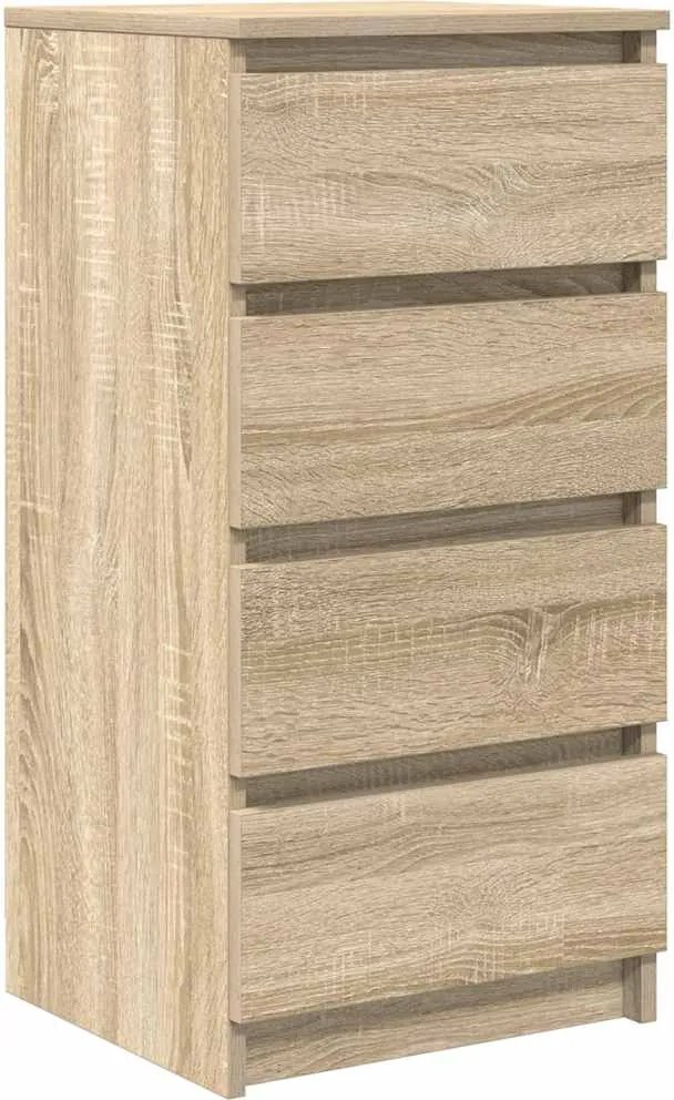 vidaXL Bufetă Stejar Sonoma 37,5x35x76 cm Lemn prelucrat