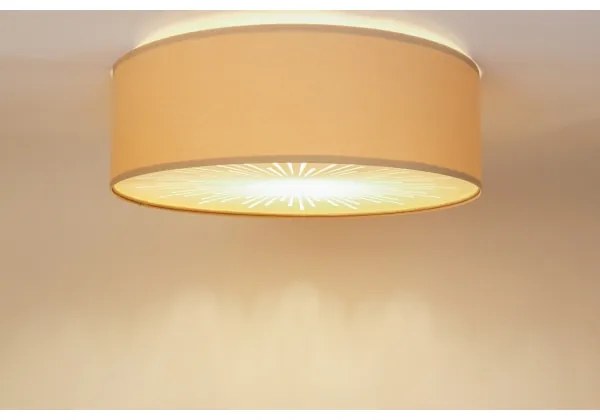 Plafonieră RAYS 2xE27/60W/230V d. 60 cm crem