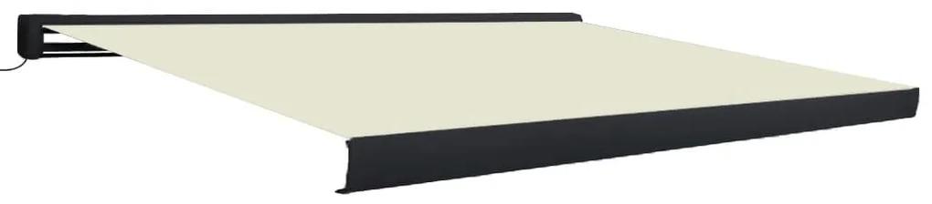 Copertina motorizata tip caseta, crem, 300 x 250 cm cream (grey frame), 300 x 250 cm