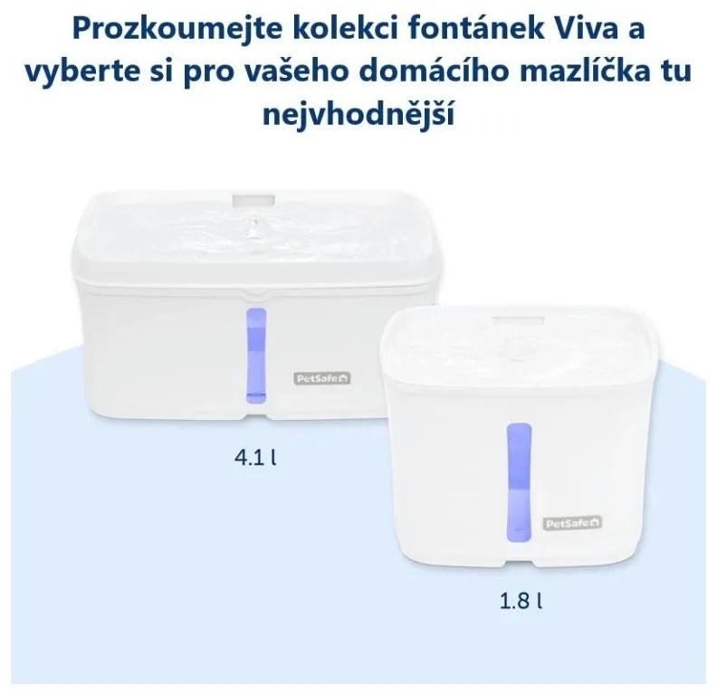 Fântână PetSafe® Viva™ 4,1 litri