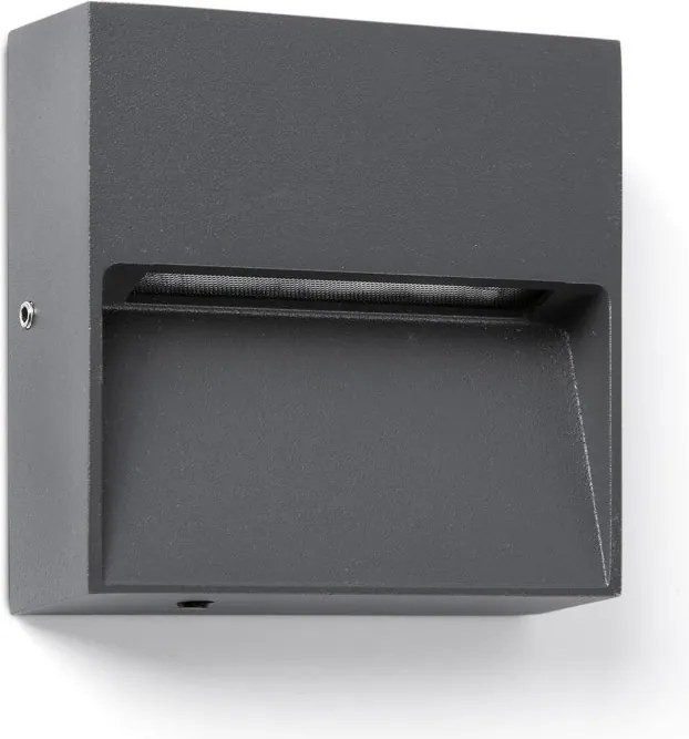 Mini Aplica exterior ambientala 3W 4CCT DUNE SQ gri