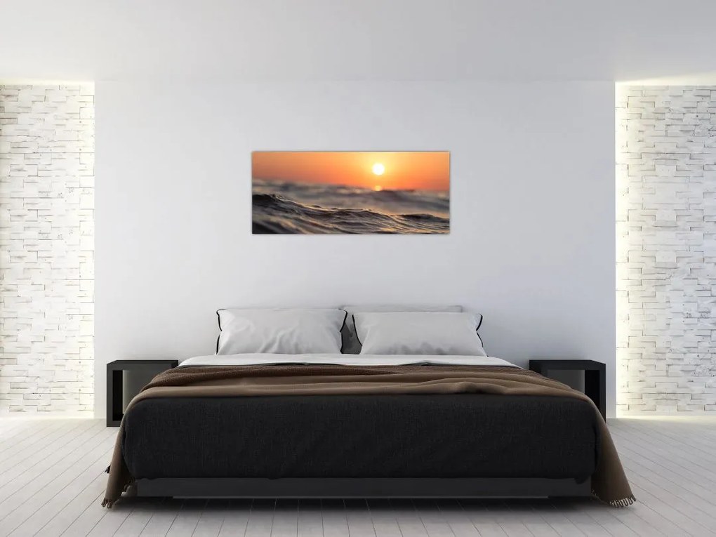 Tablou cu valul mării (120x50 cm)