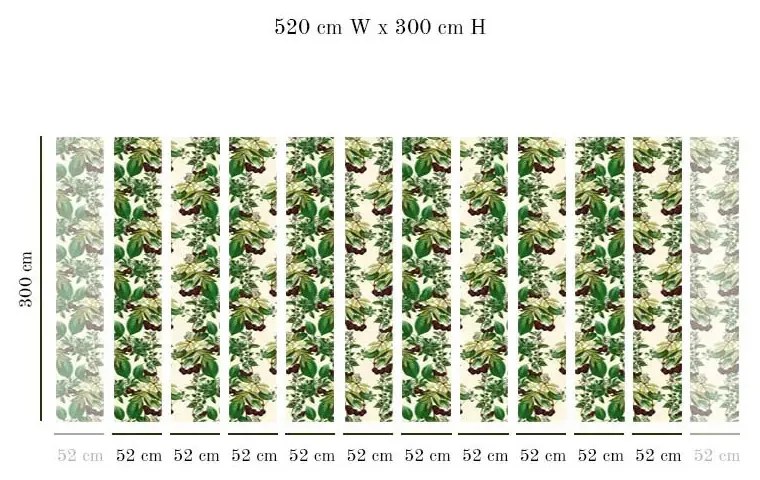 Tapet VLAdiLA Cherry context 520 x 300 cm