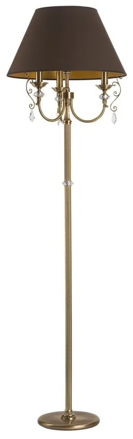 Lampadar design clasic realizata manual, Cristal Swarovski Luca