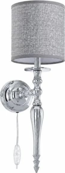 BRILAGI - Lampă de perete NUBILA 1xE27/60W/230V crom lucios/gri