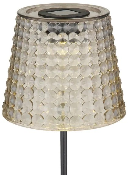 SET 2x corp de iluminat LED solar Globo 36635-2S SOLAR LED/0,06W/3V IP44 gri