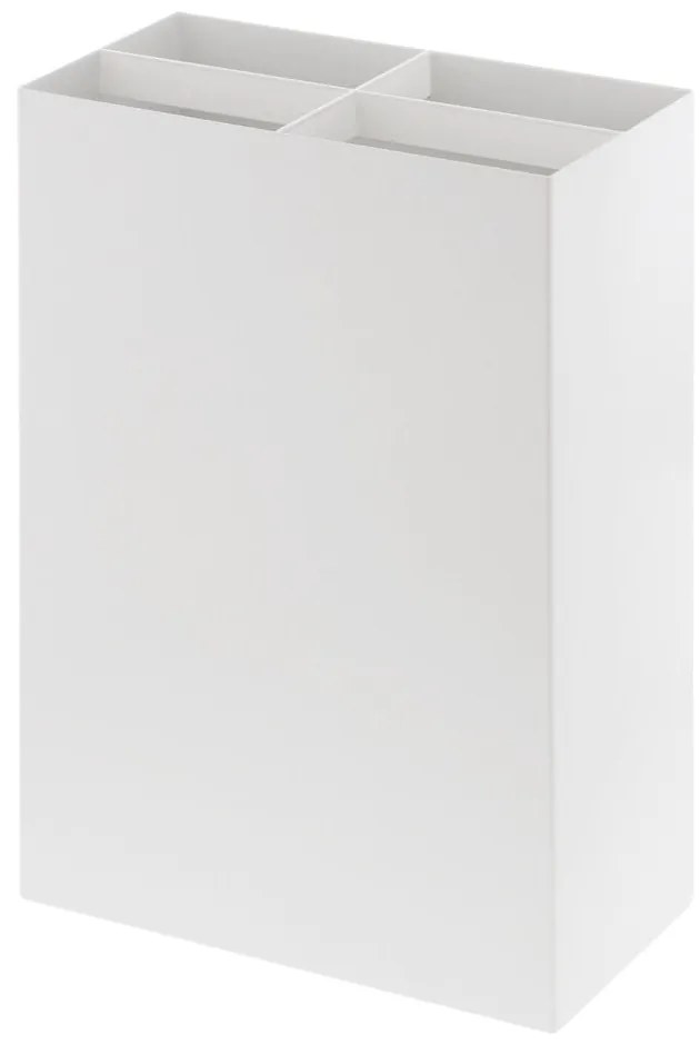 Suport pentru umbrele metalic Yamazaki Smart, alb