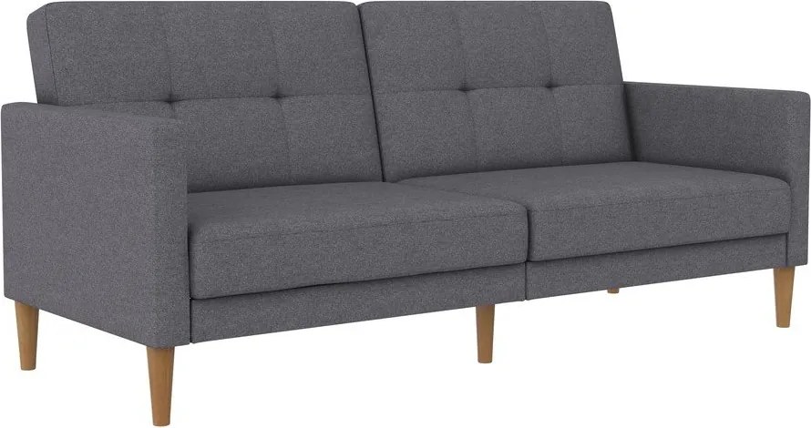 Canapea gri extensibilă 82 cm Lilly – Støraa