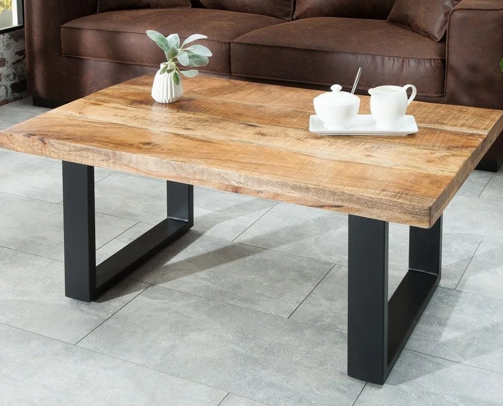 Masuta industrial style Iron Craft mango natur, 100cm A-38662 VC