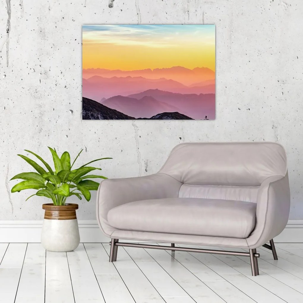 Tablou cerul colorat (70x50 cm)