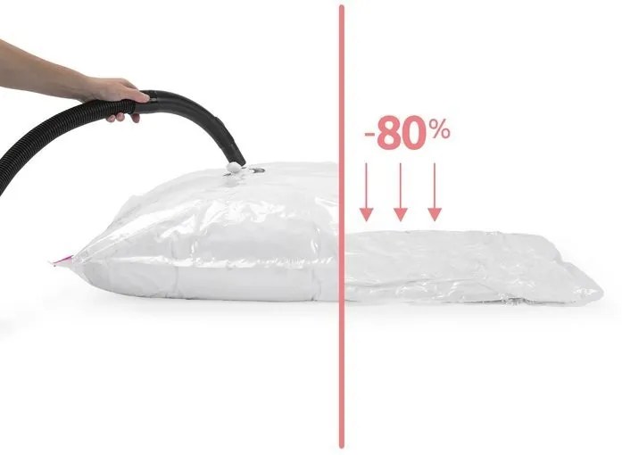 Saci de depozitare in vid 70 l + 120 l, transparenti