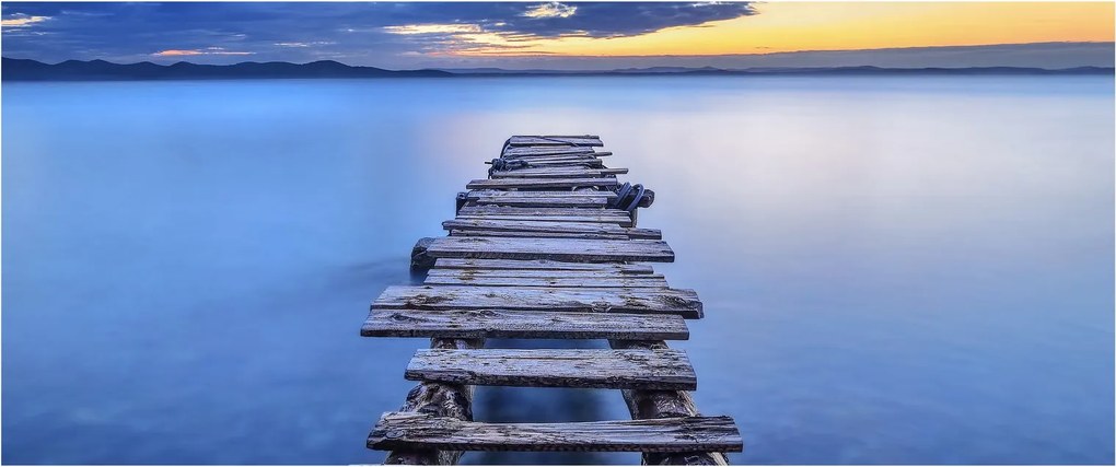 Tablou - Ponton, Zadar, Croația (120x50 cm)
