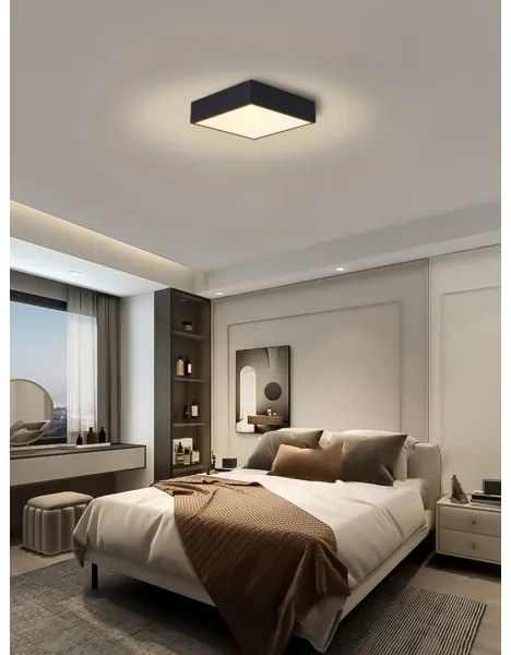 Plafonieră LED dimabilă Immax NEO 07237L CANTO 22W/230V negru Tuya + telecomandă