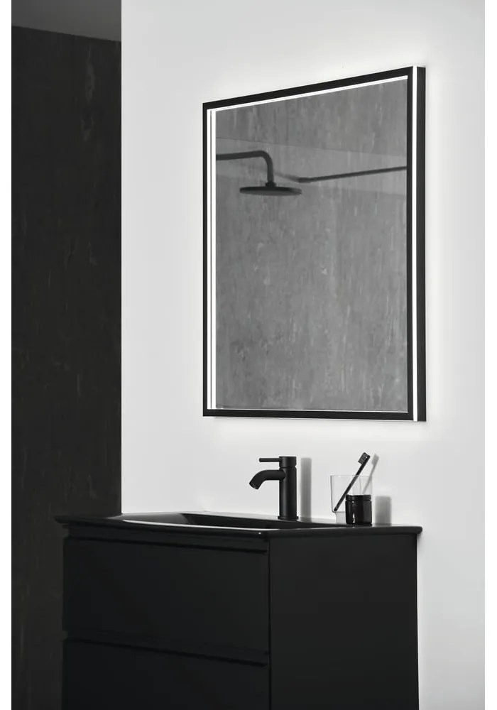 Chiuvetă negru-mat din ceramică 84x46 cm Silk Black – Ideal Standard