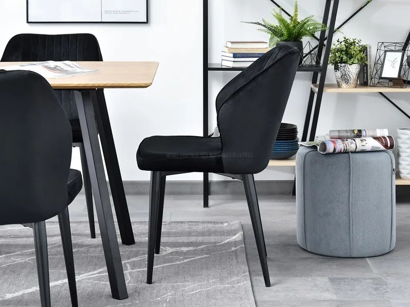 Scaun Greta K (negru). 1111060