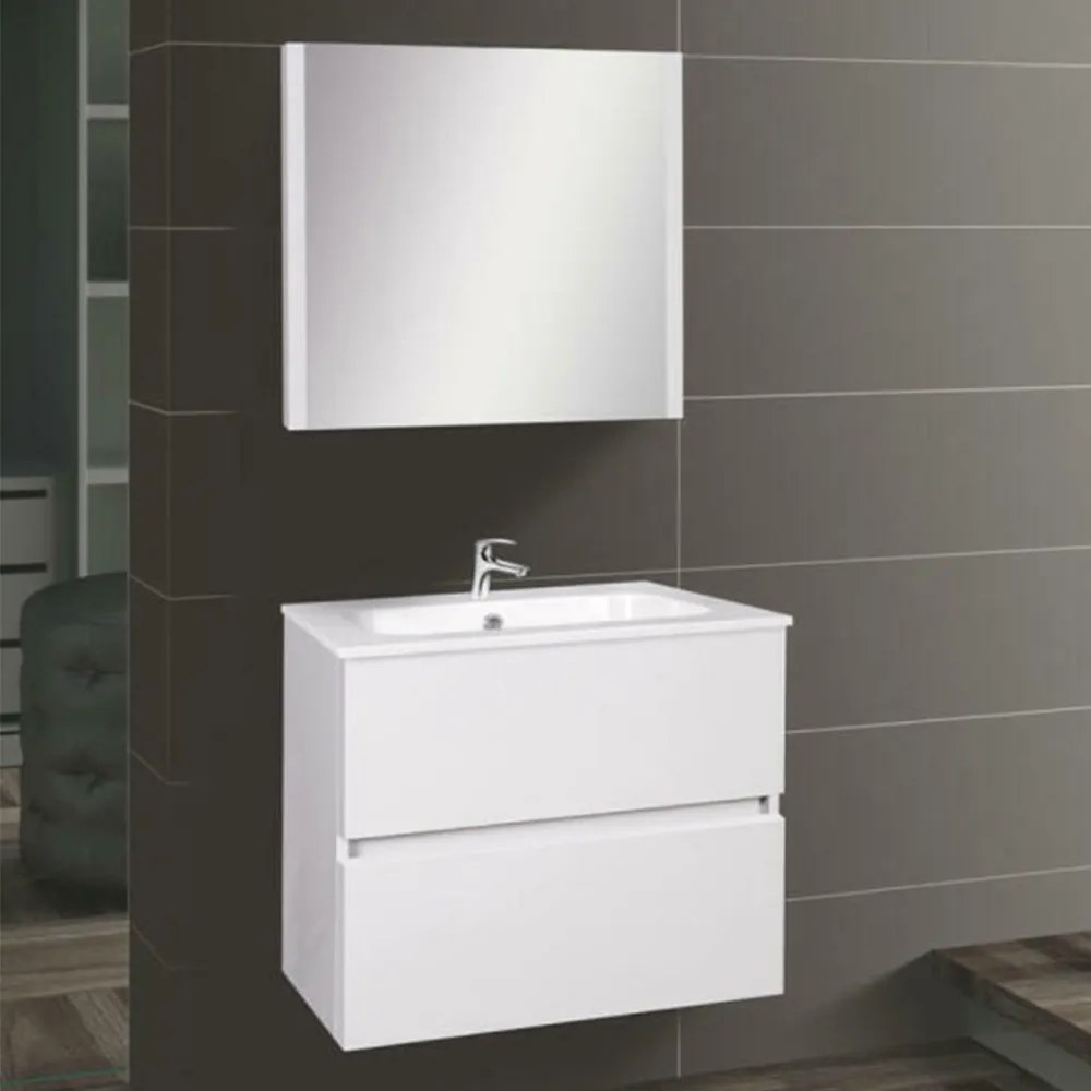 Mobilier complet de baie Elois White 60