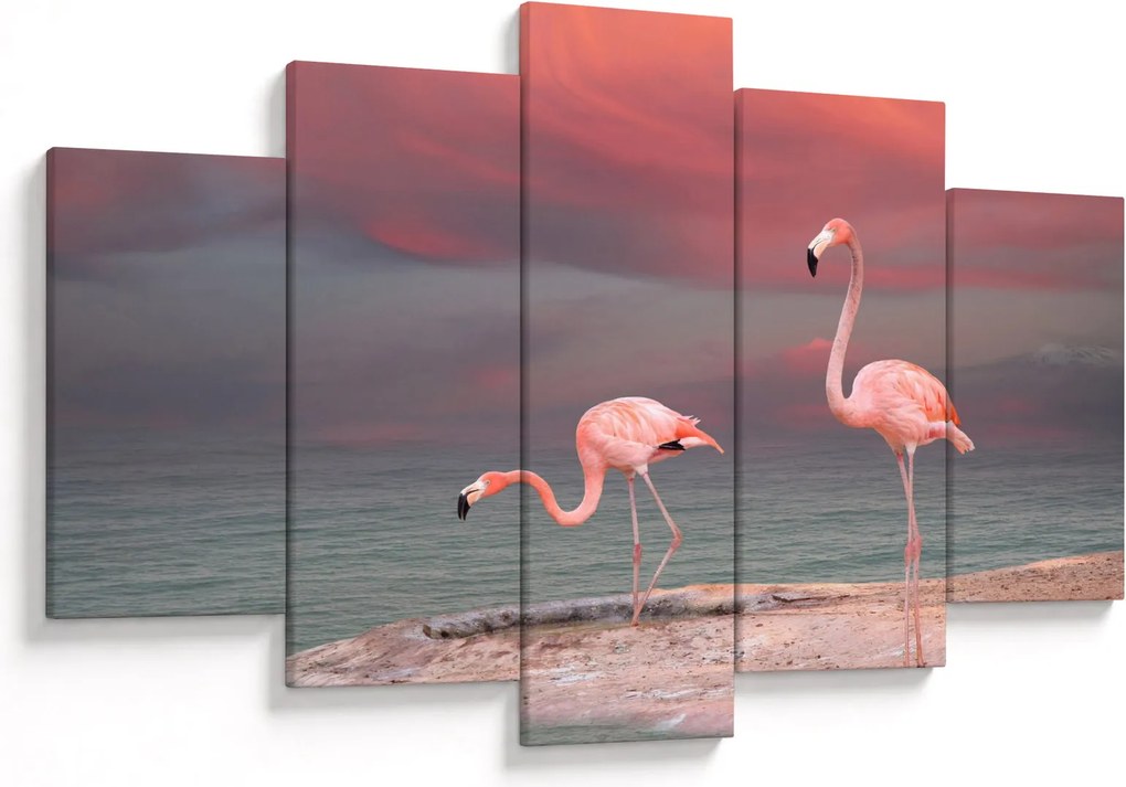 Tablou - Flamingo (150x105 cm)