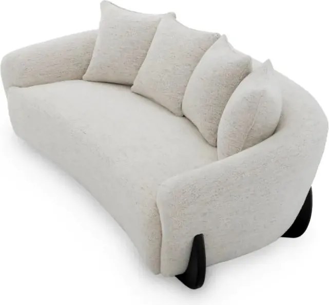 Canapea design LUX Siderno, Seashell off-white