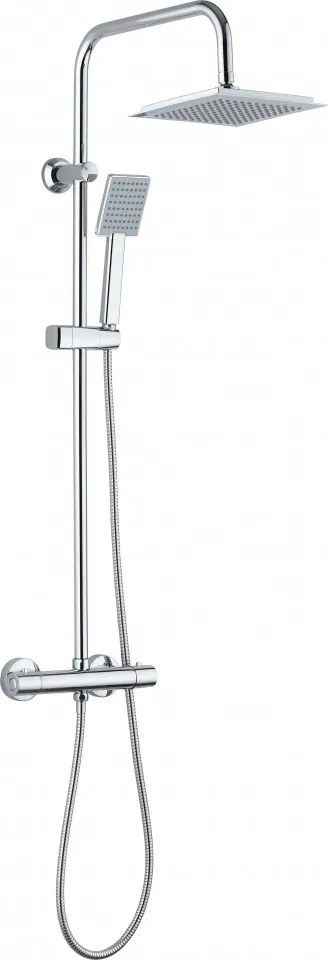 Coloana de dus cu mixer termostatic Joko forma patrata NBJ051T