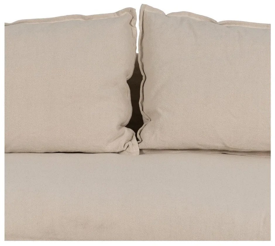 Canapea crem cu tapițerie din in 200 cm – Ixia