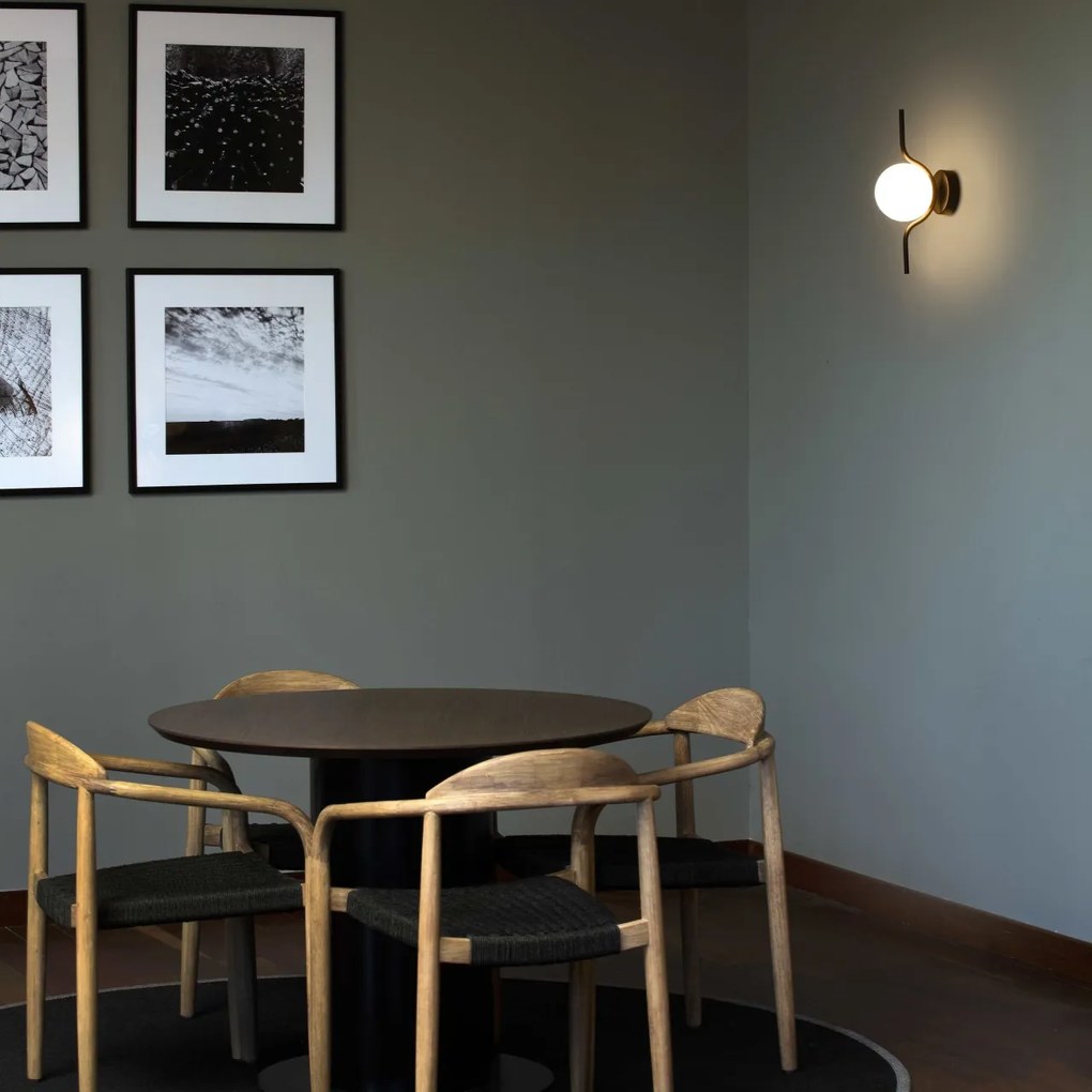 Aplica LED moderna design decorativ LE VITA LED Black 29695