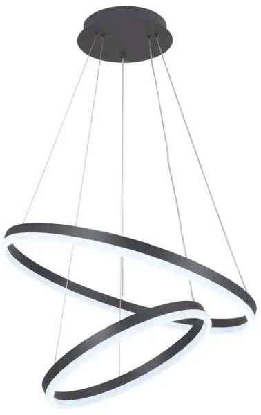 Lustră LED dimabilă pe cablu LED/70W/230V 3000-6500K + telecomandă