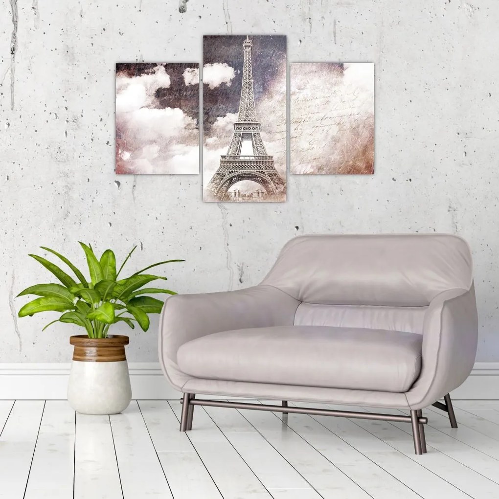 Tablou - Turnul Eiffel, Paris, Franța (90x60 cm)