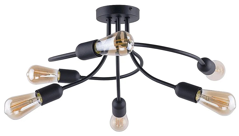 Lustra Negru 6xE27 FADO 2584TK