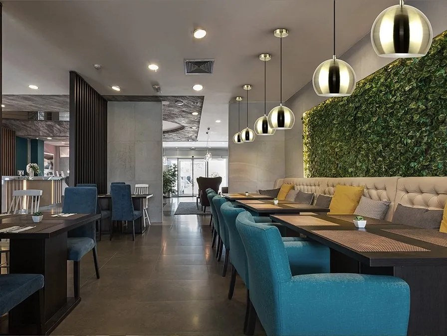 Pendul din metal Olena alama 18cm