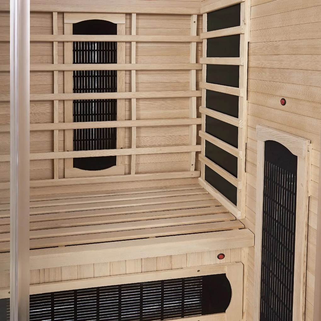 Infračervená sauna Kiruna 90 s duálnou technológiou