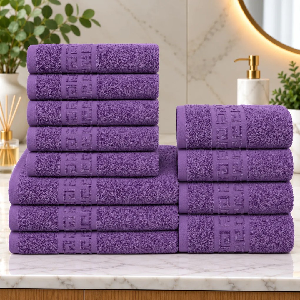 Set 12 Prosoape Premium Bumbac 100% – Moi &amp; Absorbante 🔥
