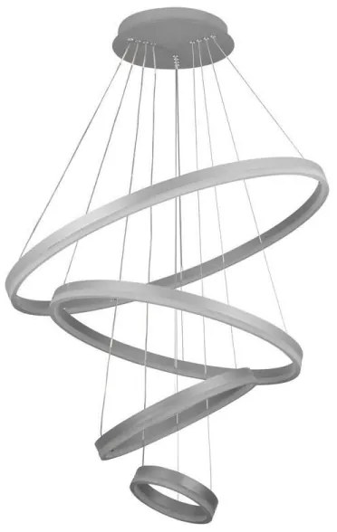 Lustră LED dimabilă pe cablu LED/165W/230V 3000-6500K + telecomandă