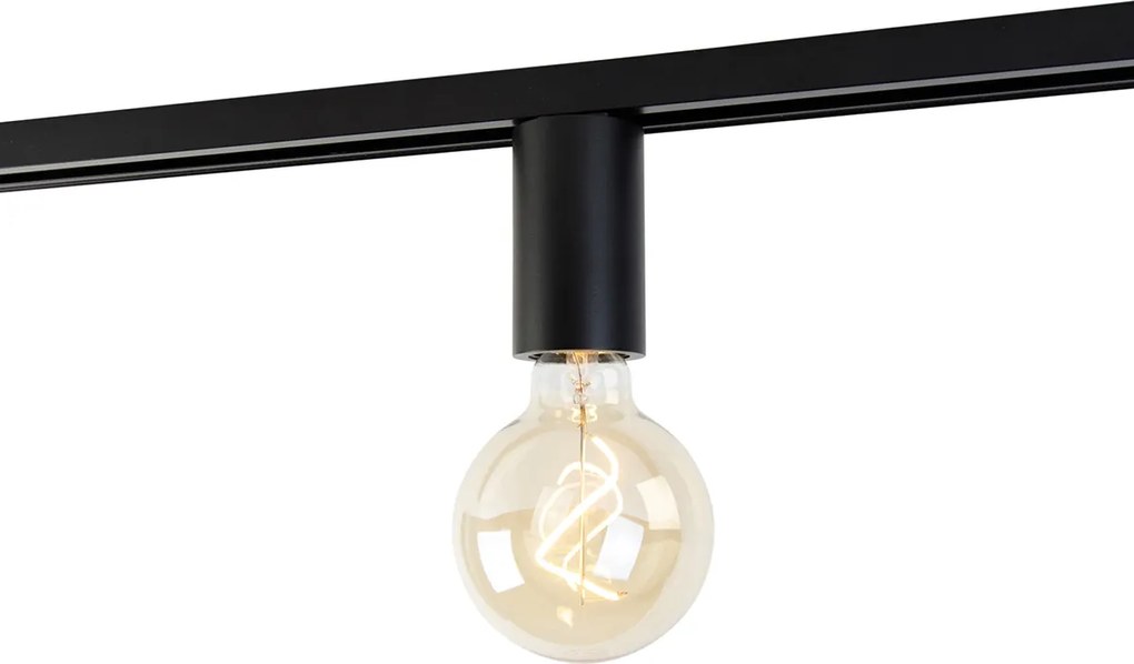 Dulap E27 cu suspensie pe șină pentru șină monofazată neagră - Jeana