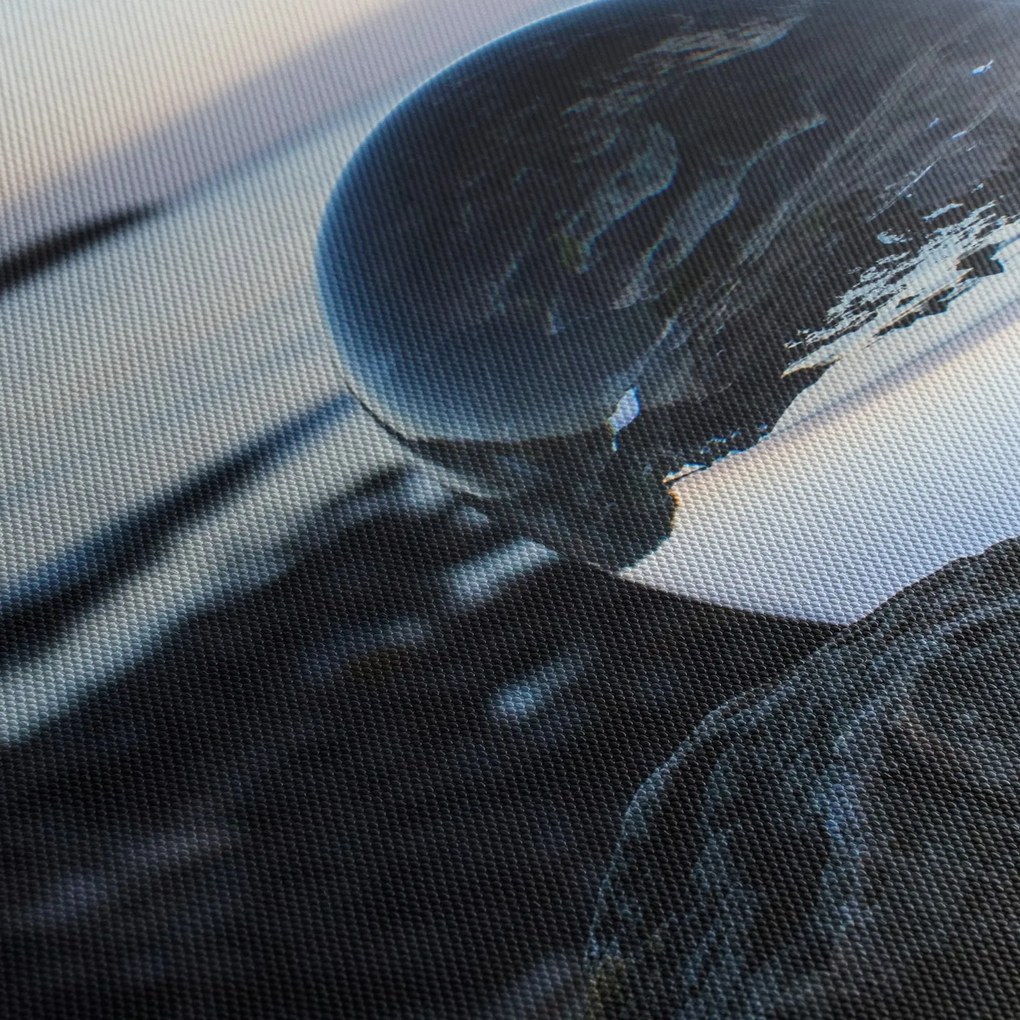 Tablou - Bile de sticlă pe piatră (90x60 cm)