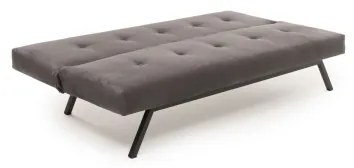 Canapea extensibilă BAKU, 2 locuri, gri