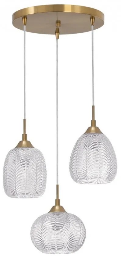 Lustra cu 3 pendule design modern VARIO